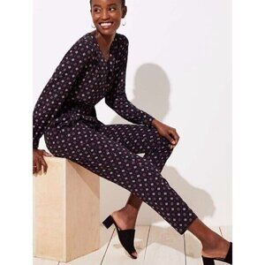 New LOFT Bejeweled Jumpsuit Womens Size‎ 6